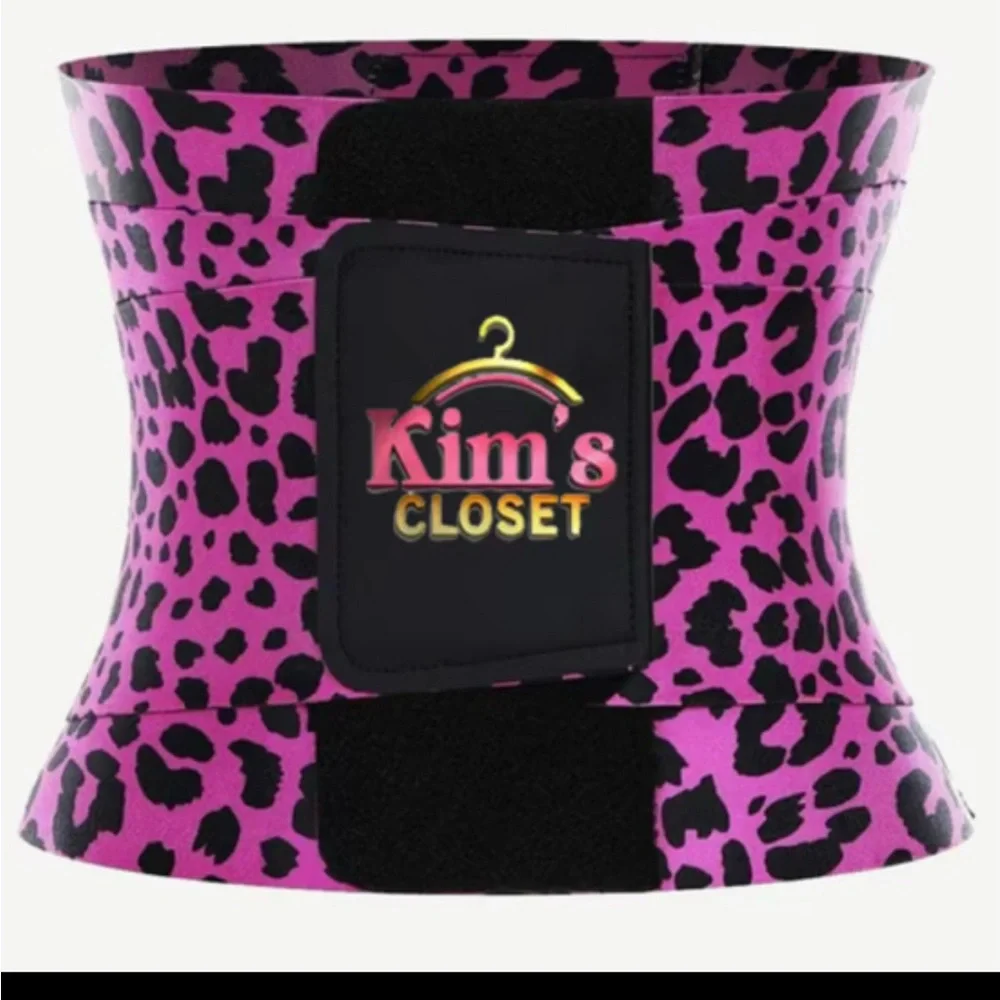Pink Leopard Kids Waist Trainer